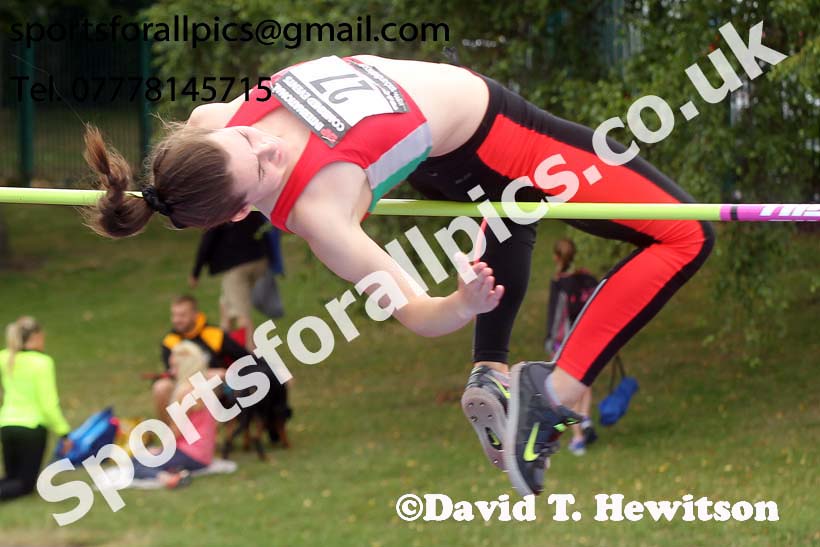 Womens heptathlon, EAP International Combined Events, Hexham, Northumberland. Photo: David T. Hewitson/Sports for All Pics